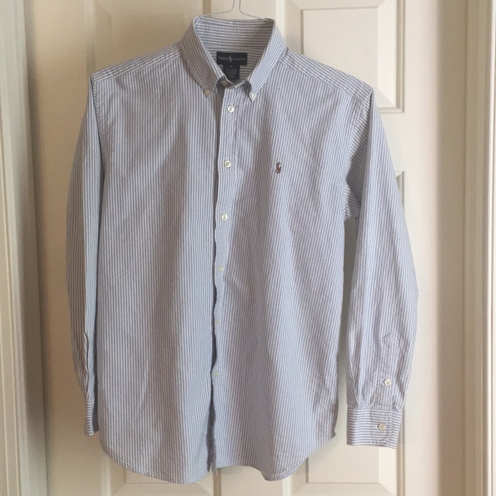 Polo Ralph Lauren boys pinstriped button-down